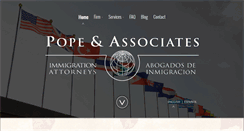 Desktop Screenshot of jpopelaw.com